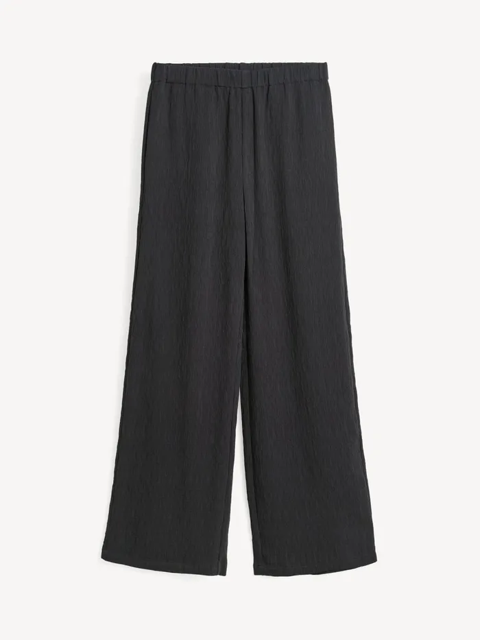 Trousers Women By Malene Birger Darja Wideleg Trousers Black