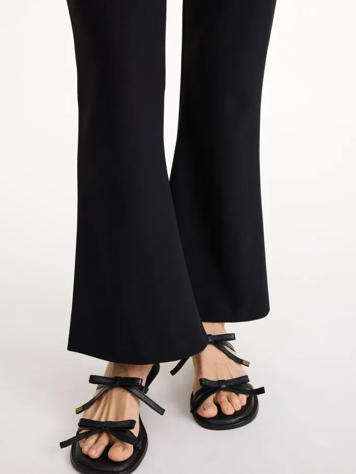 Trousers Women By Malene Birger Vilanna Highwaist Trousers Black Trousers Women By Malene Birger Vilanna Highwaist Trousers Black