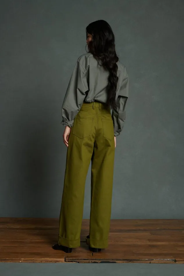Trousers Women Soeur ALISSIO TROUSERS Khaki
