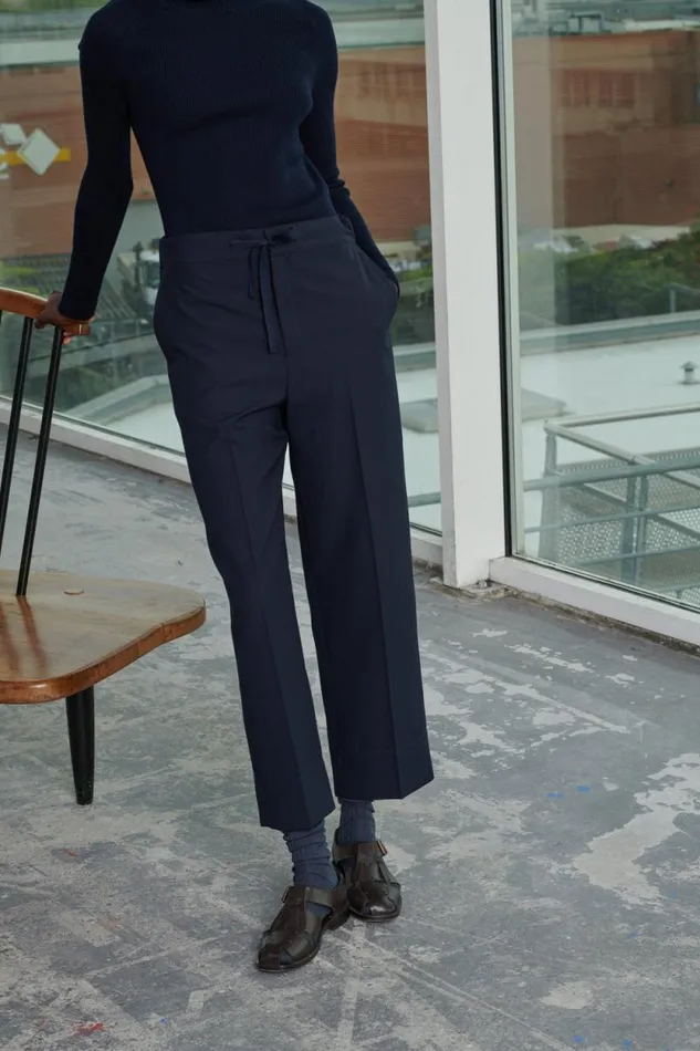 Trousers Women Soeur SARAJEVO TROUSERS Navy