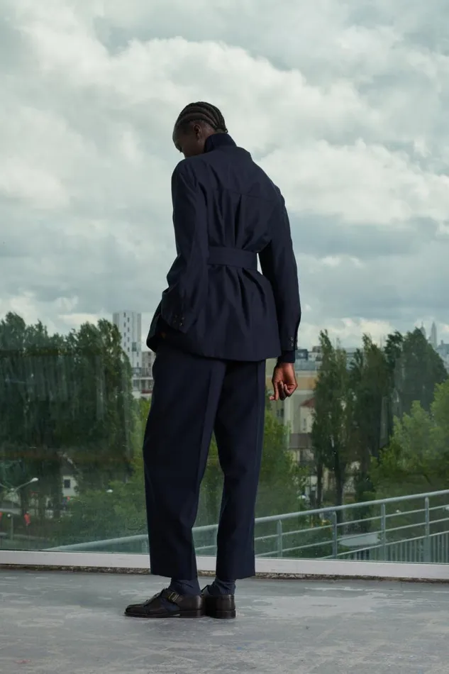 Trousers Women Soeur SARAJEVO TROUSERS Navy