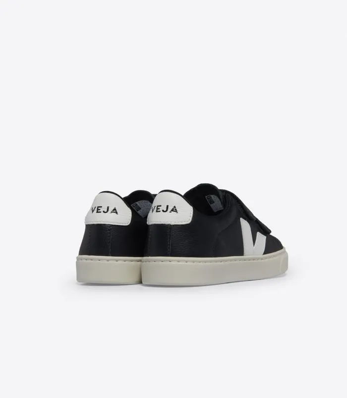 VEJA Esplar Kids ESPLAR LEATHER BLACK WHITE
