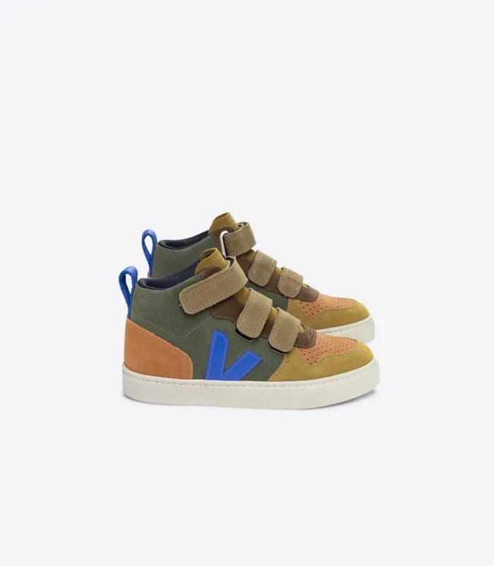 VEJA Mid Kids V10 MID SUEDE MULTICO MUD PAROS