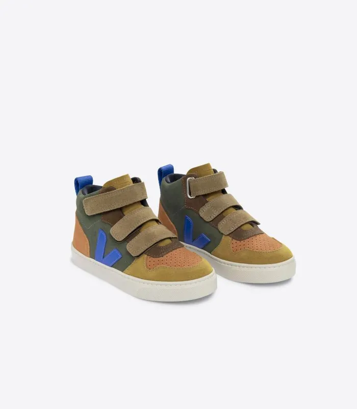 VEJA Mid Kids V10 MID SUEDE MULTICO MUD PAROS