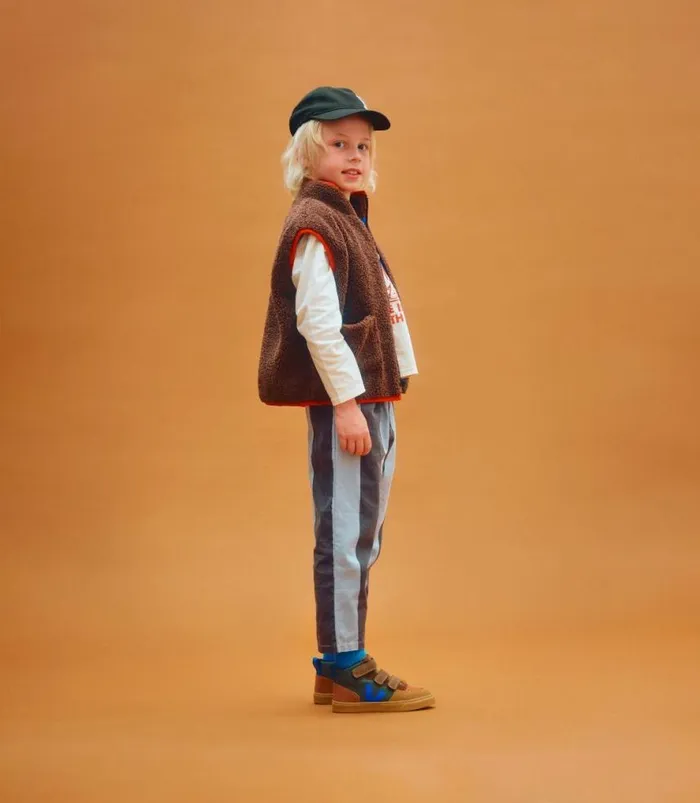 VEJA Mid Kids V10 MID SUEDE MULTICO MUD PAROS