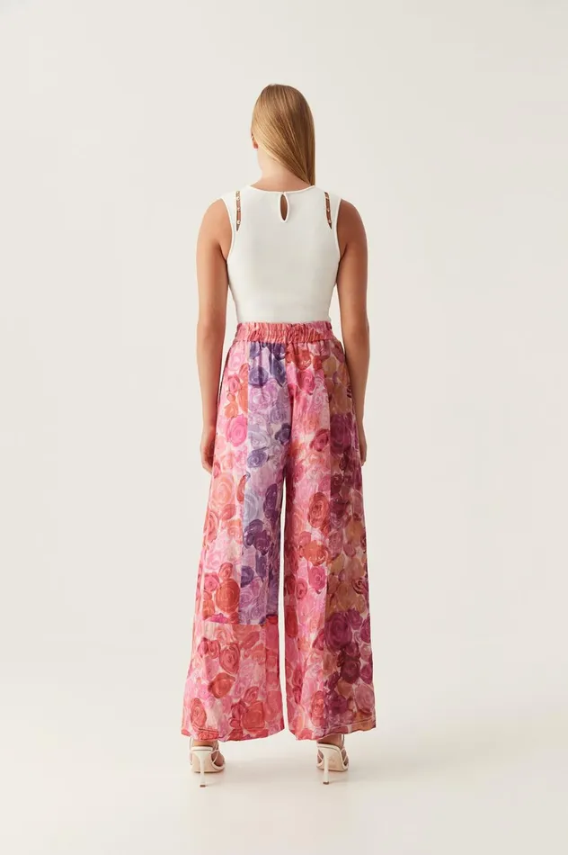 Vision Relaxed Pant Kaleidoscopic Rose Women Aje Pants