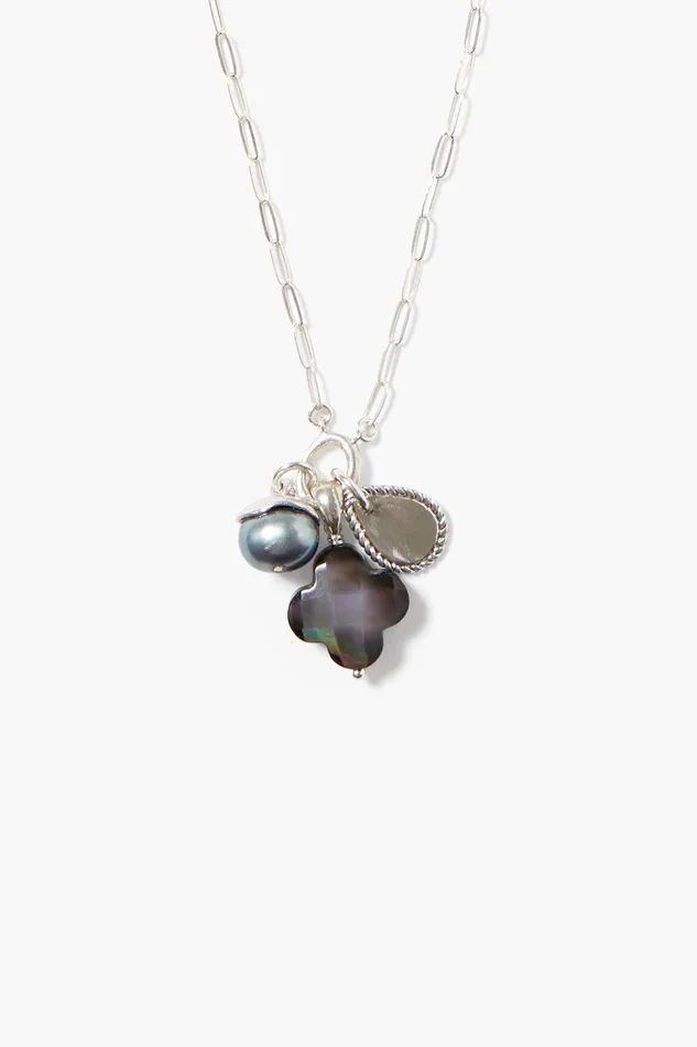 Vivienne Charm Necklace Silver Mix Women Chan Luu Necklaces