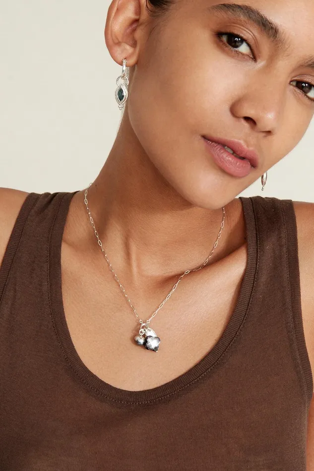 Vivienne Charm Necklace Silver Mix Women Chan Luu Necklaces