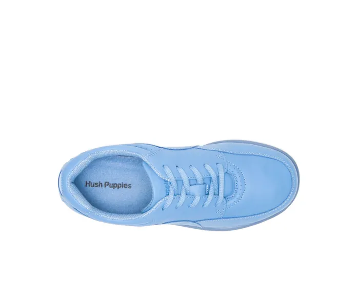Walking Shoes Hush Puppies Women Power Walker Surf Blue Leather Walking Shoes Hush Puppies Women Power Walker Surf Blue Leather