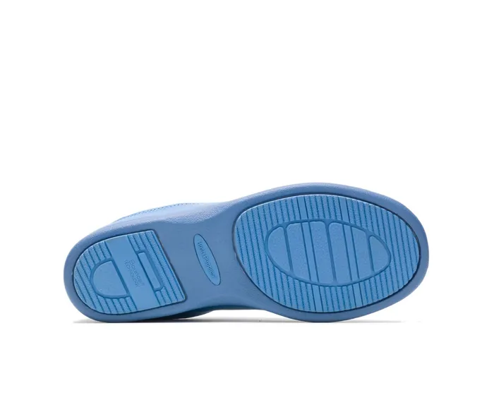 Walking Shoes Hush Puppies Women Power Walker Surf Blue Leather Walking Shoes Hush Puppies Women Power Walker Surf Blue Leather