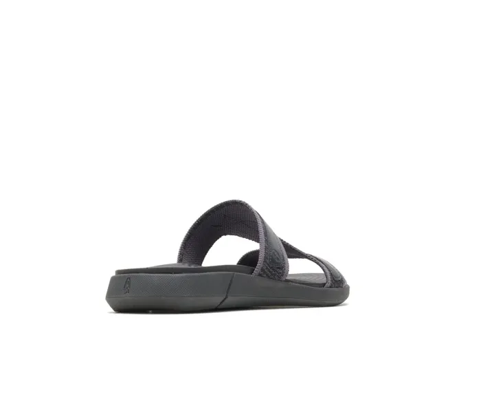 Willa Knit Slide Black Knit Sandals Hush Puppies Women