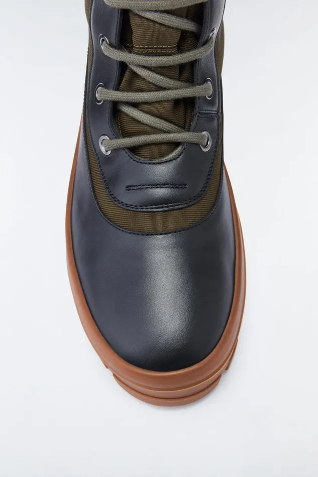 Winter Boots Men Mackage HERO Shearlinglined Winter Boot For Men Armyblack Winter Boots Men Mackage HERO Shearlinglined Winter Boot For Men Armyblack