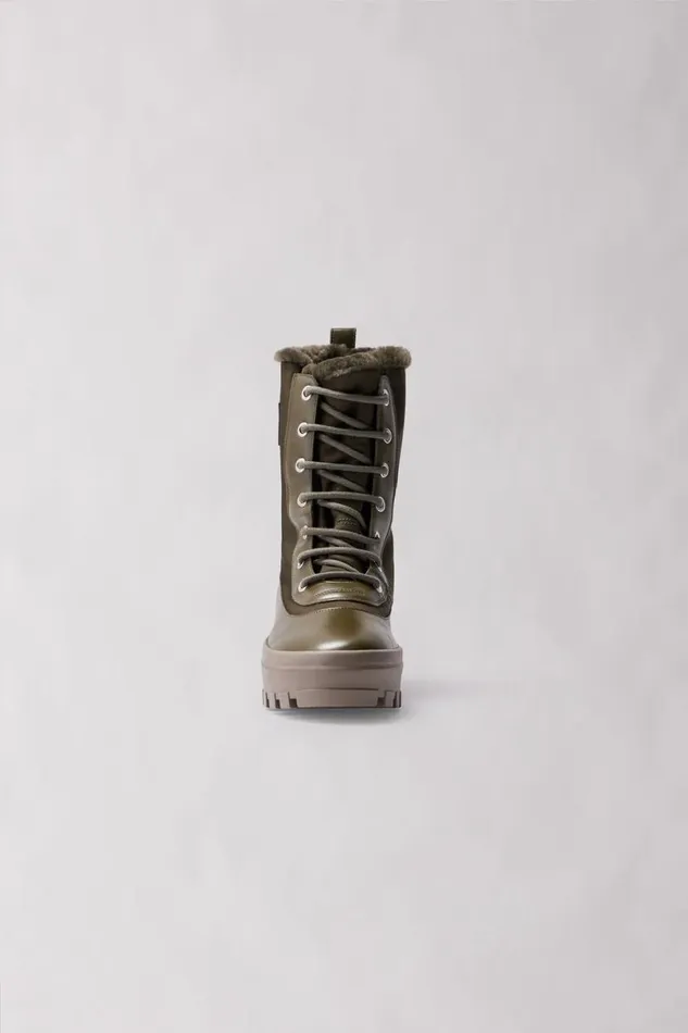 Winter Boots Men Mackage HERO Shearlinglined Winter Boot For Men Armyblack Winter Boots Men Mackage HERO Shearlinglined Winter Boot For Men Armyblack