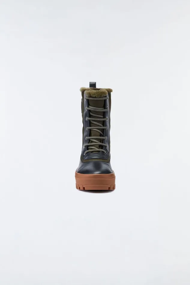 Winter Boots Men Mackage HERO Shearlinglined Winter Boot For Men Armyblack Winter Boots Men Mackage HERO Shearlinglined Winter Boot For Men Armyblack