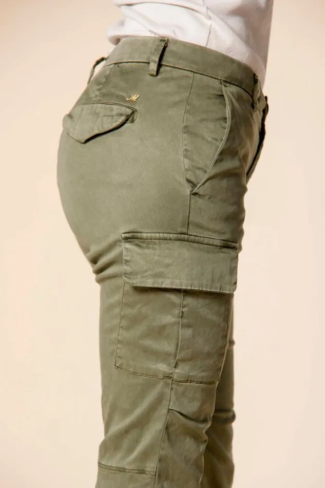 Woman Chile City Cargo Pants In Stretch Satin Curvy Mason039s Pants