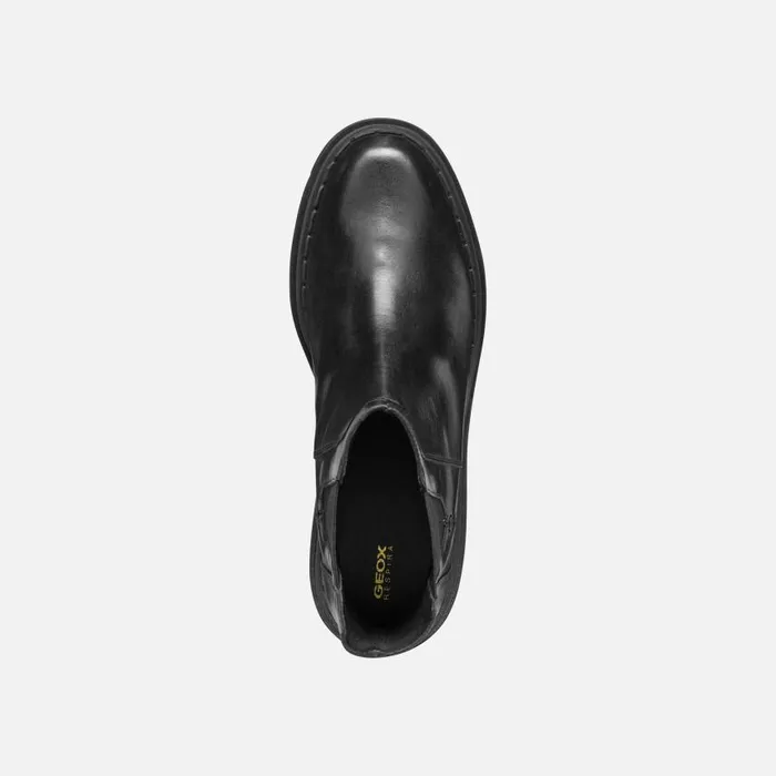 Woman Geox Ankle Boots FELLENY WOMAN Black Chelsea Boots Black