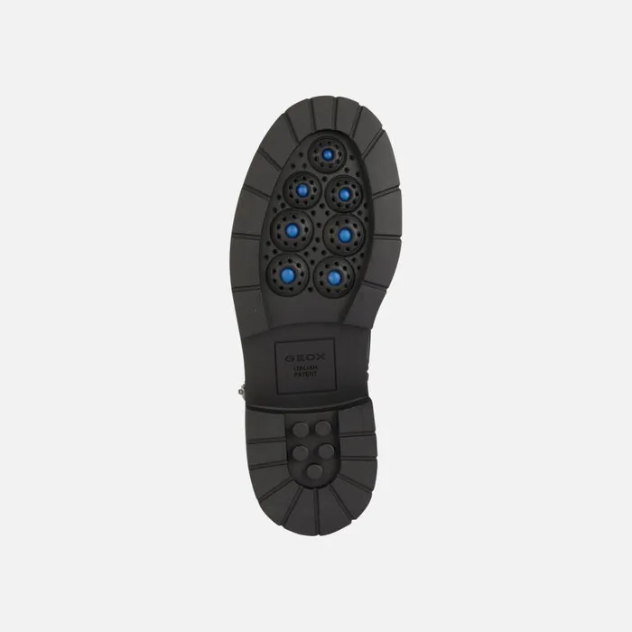 Woman Geox Ankle Boots SPHERICA EC7 WOMAN Black Combat Boots Black