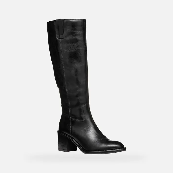 Woman Geox Boots FARNIA WOMAN Black