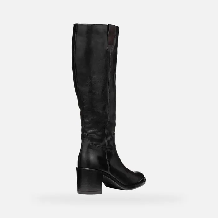 Woman Geox Boots FARNIA WOMAN Black