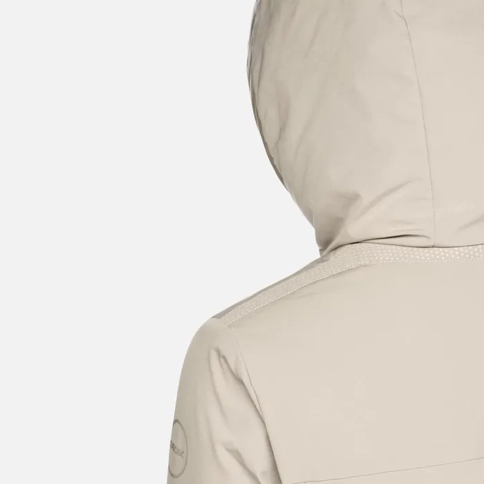 Woman Geox Jackets SPHERICA WOMAN String Long Parka String