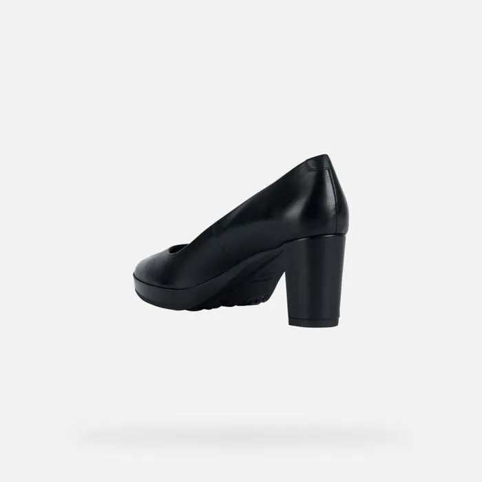 Woman Geox Pumps WALK PLEASURE 60 Women039s Black Medium Heel Pumps Geox Black