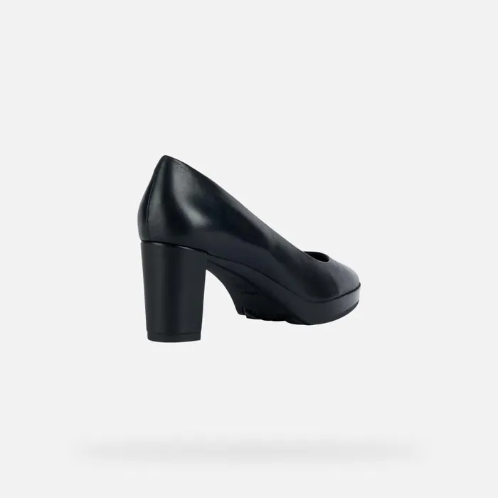 Woman Geox Pumps WALK PLEASURE 60 Women039s Black Medium Heel Pumps Geox Black