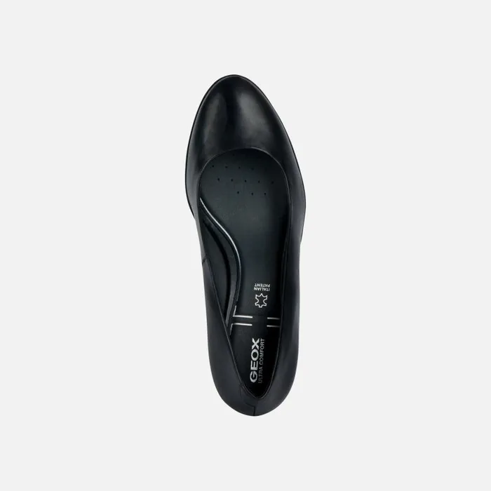 Woman Geox Pumps WALK PLEASURE 60 Women039s Black Medium Heel Pumps Geox Black