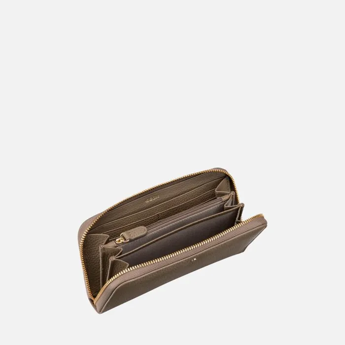 Woman Geox Purses And Wallets WALLET WOMAN Taupe Wallet Taupe