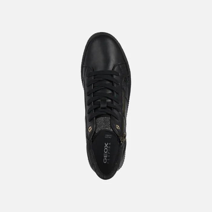 Woman Geox Sneakers BLOMIEE B High Top Sneakers Black Woman Geox Black