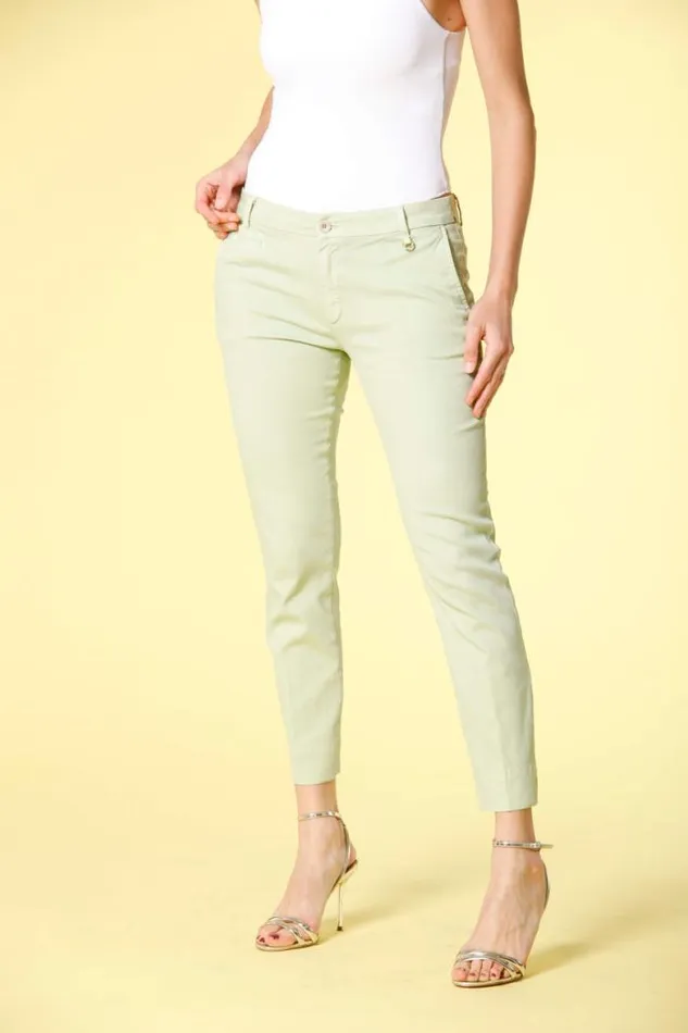 Woman Jaqueline Capri Capri Chino Pants In Piquet With Patch Curvy Mason039s Pants