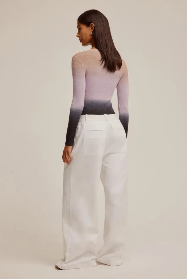 Woman Venroy Pants Cotton Pleated Chino