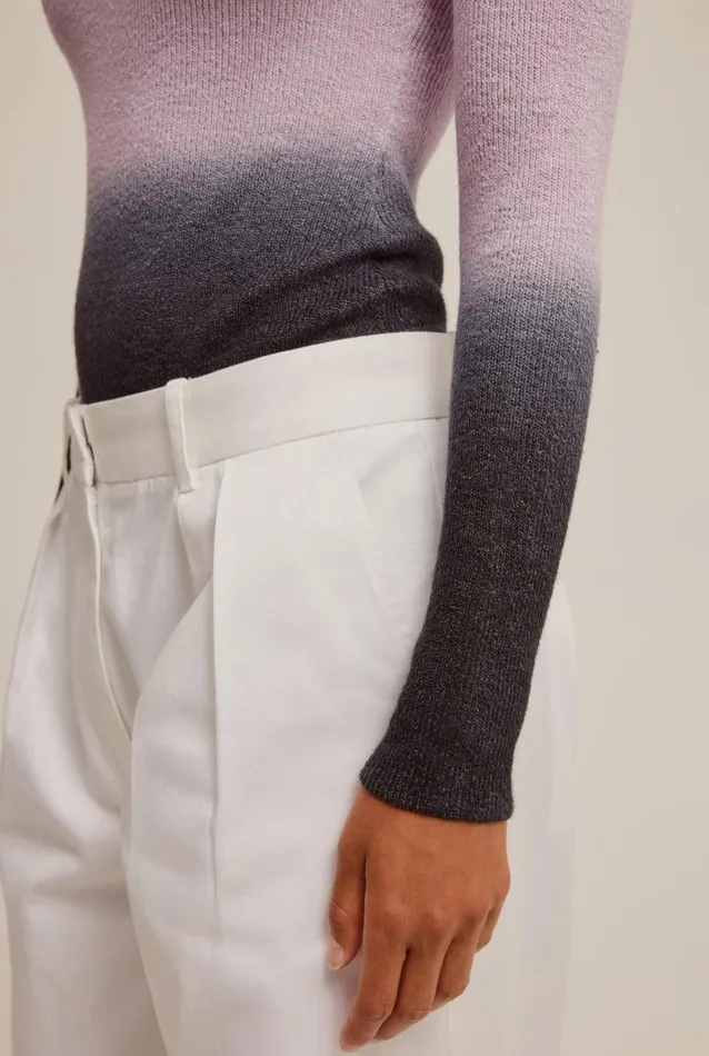 Woman Venroy Pants Cotton Pleated Chino
