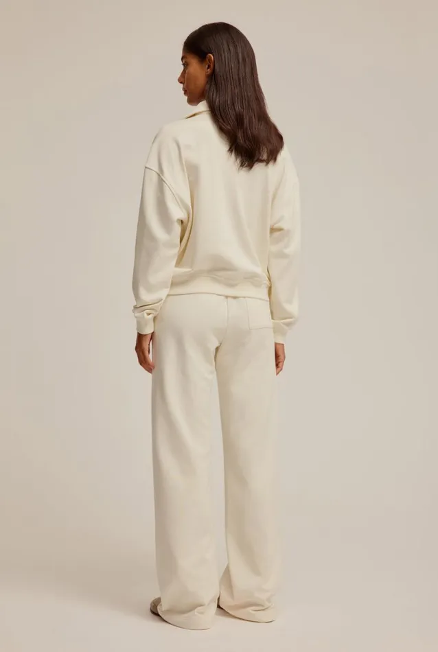Woman Venroy Pants Cotton Straight Leg Track Pant