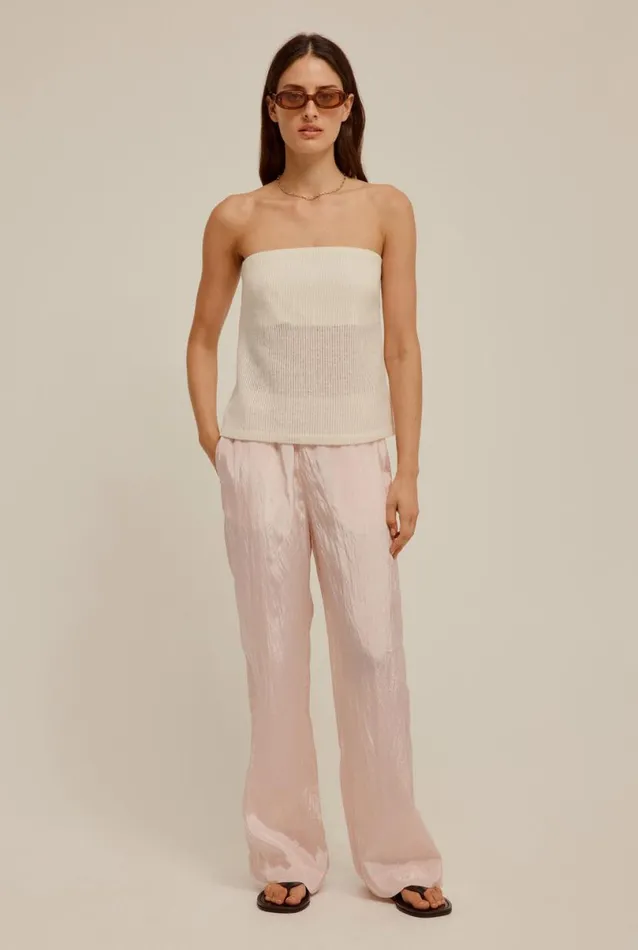 Woman Venroy Pants Crushed Elastic Waist Trouser