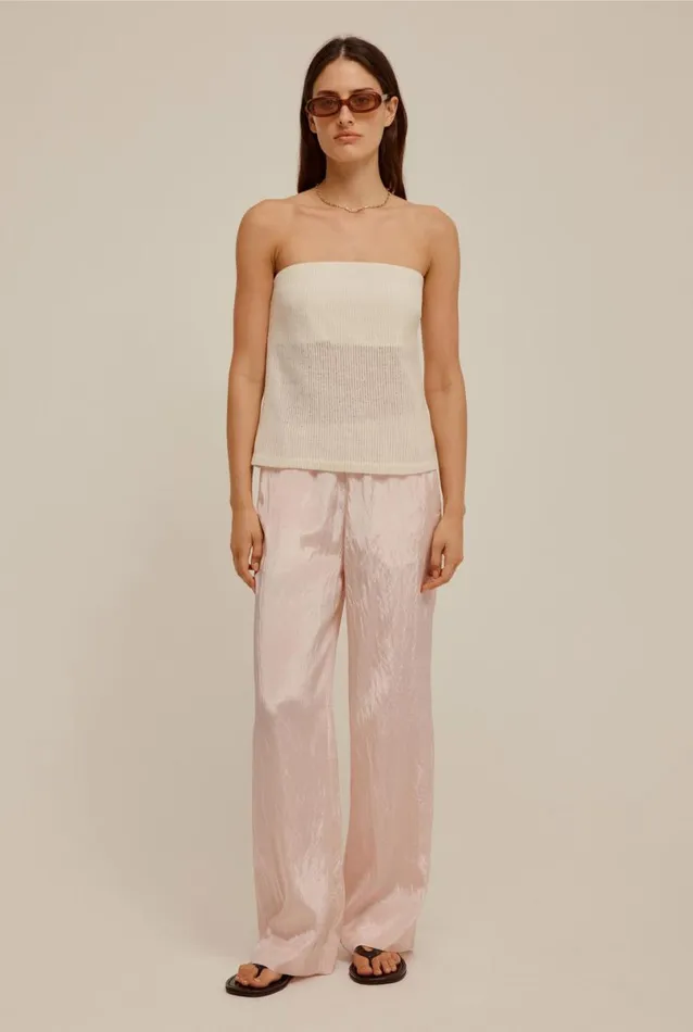 Woman Venroy Pants Crushed Elastic Waist Trouser
