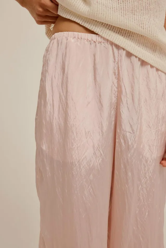 Woman Venroy Pants Crushed Elastic Waist Trouser