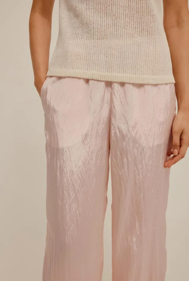 Woman Venroy Pants Crushed Elastic Waist Trouser