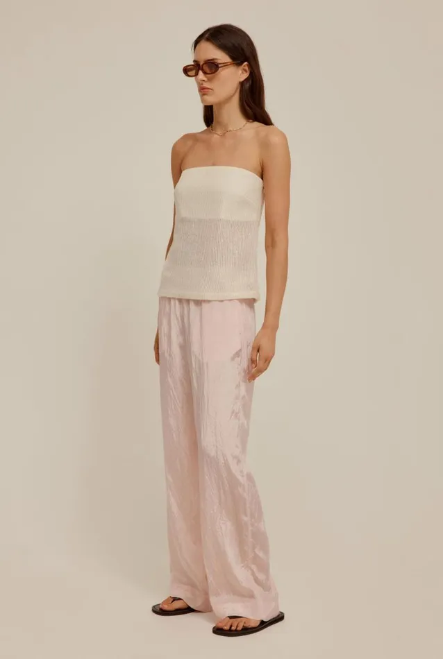 Woman Venroy Pants Crushed Elastic Waist Trouser