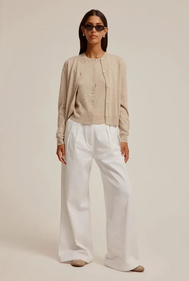 Woman Venroy Sweaters Cashmere Cardigan