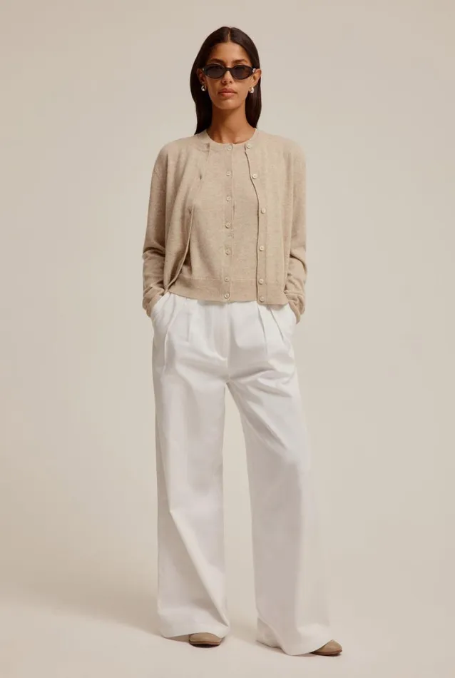 Woman Venroy Sweaters Cashmere Cardigan