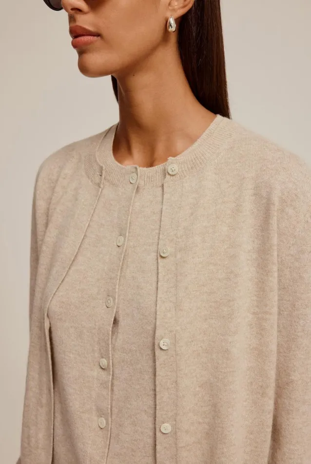 Woman Venroy Sweaters Cashmere Cardigan