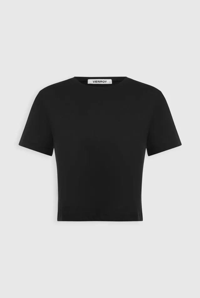 Woman Venroy TShirts and Tanks Cropped TShirt