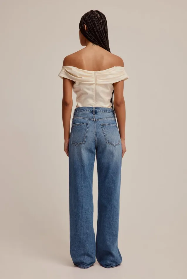 Woman Venroy Tops Silk Cowl Neck Bodice