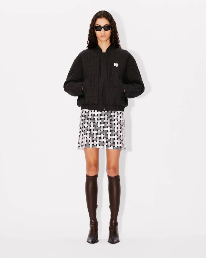 Women 039Boke 20039 Quilted Bomber Black Kenzo Jackets And Coats