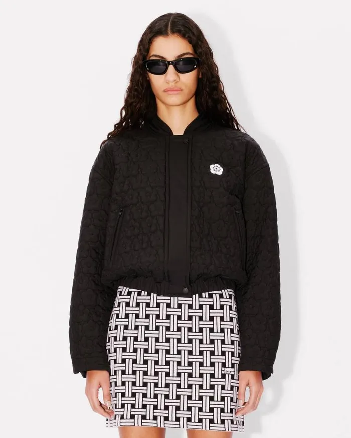 Women 039Boke 20039 Quilted Bomber Black Kenzo Jackets And Coats
