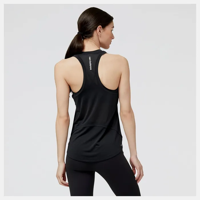 Women Accelerate Tank Black New Balance Shirts