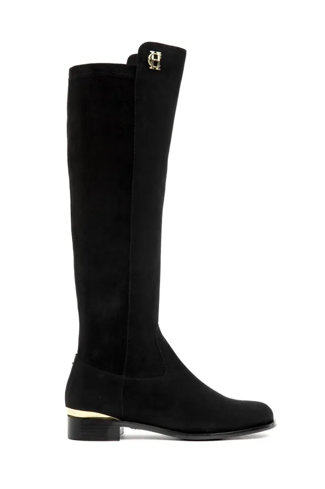 Women Albany Knee Boot Black Holland Cooper Boots