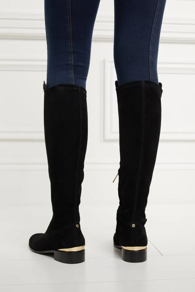Women Albany Knee Boot Black Holland Cooper Boots Women Albany Knee Boot Black Holland Cooper Boots