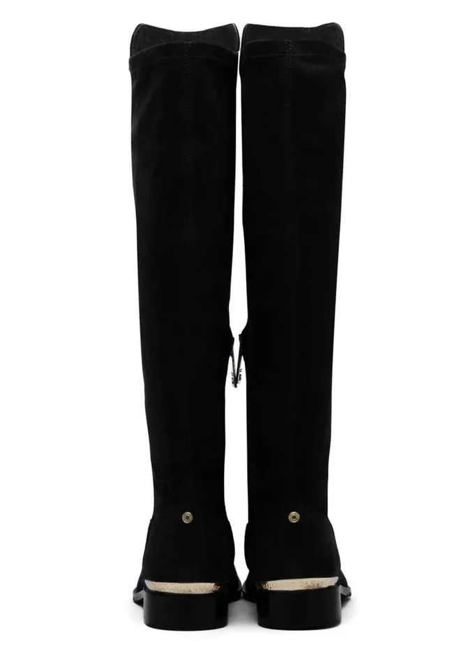 Women Albany Knee Boot Black Holland Cooper Boots Women Albany Knee Boot Black Holland Cooper Boots