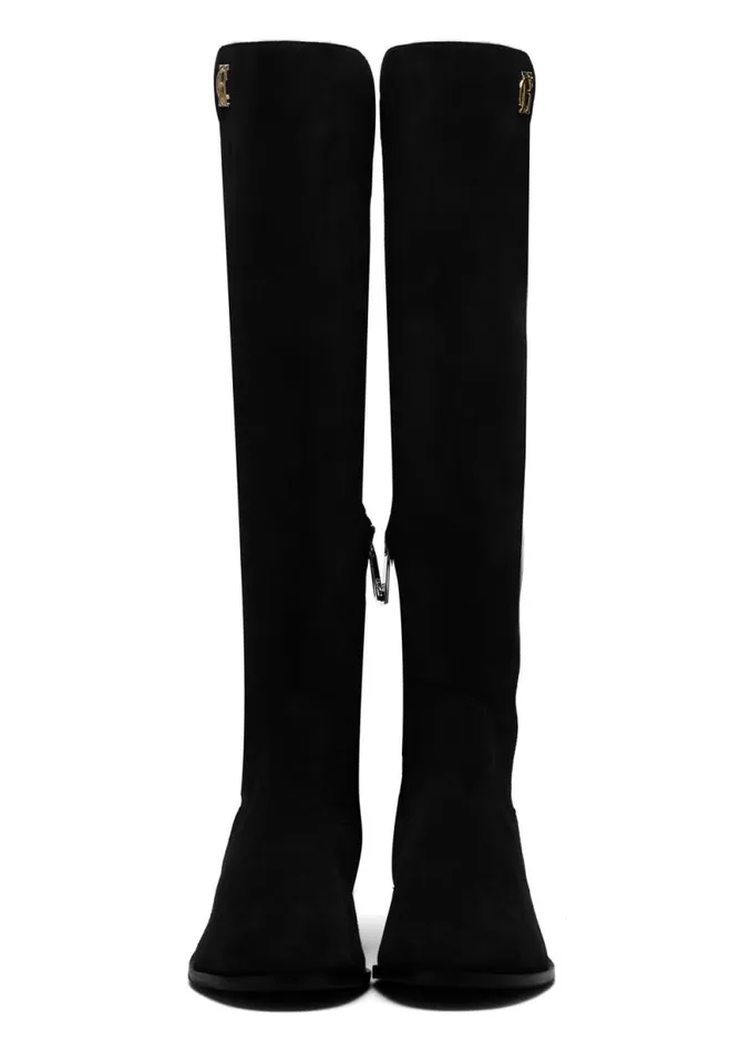 Women Albany Knee Boot Black Holland Cooper Boots Women Albany Knee Boot Black Holland Cooper Boots